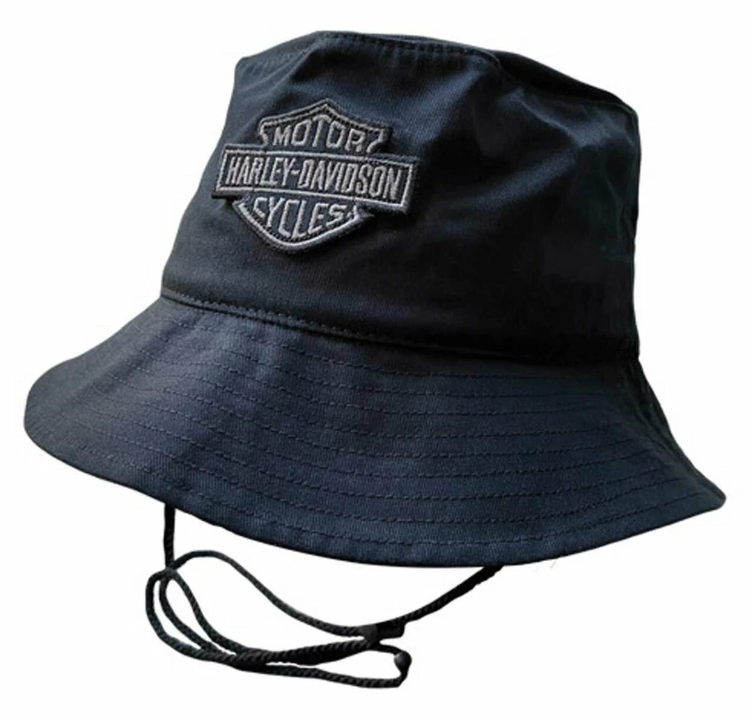 Superstition Harley-Davidson Hats Harley-Davidson® Embroidered Bar & Shield Logo Bucket Hat - Black 3 Superstition Harley-Davidson Hats Harley-Davidson® Embroidered Bar & Shield Logo Bucket Hat - Black
