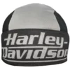TAW Gear Harley-Davidson® Men's Oversized H-D Polyester Colorblocked Skull Cap- Gray/Black