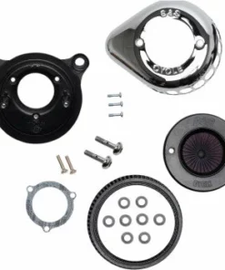 Parts Unlimited S&S Cycle® Air Stinger Air Cleaner - Chrome, 1010-2780 Air Cleaners