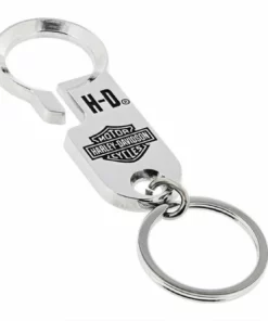 Baron & Baron Harley-Davidson® Belt Loop Clip W/ 3-D Bar & Shield Keychain, HDKBL14