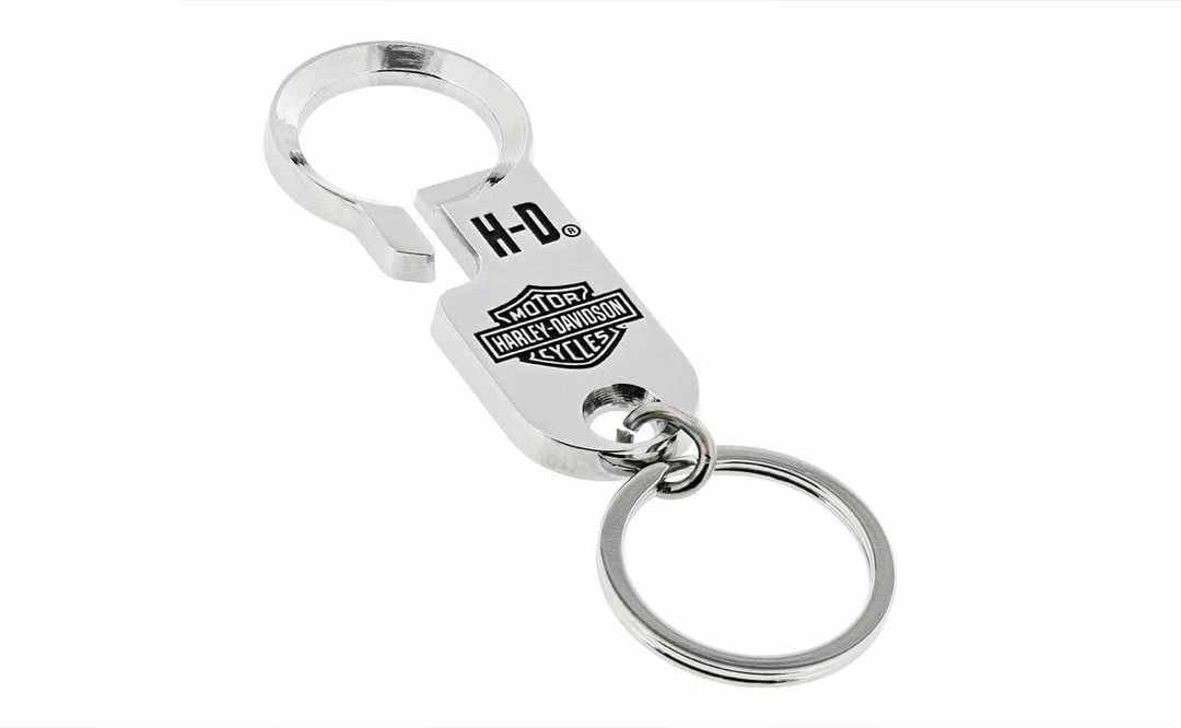 Baron & Baron Harley-Davidson® Belt Loop Clip W/ 3-D Bar & Shield Keychain, HDKBL14 4 Baron & Baron Harley-Davidson® Belt Loop Clip W/ 3-D Bar & Shield Keychain, HDKBL14