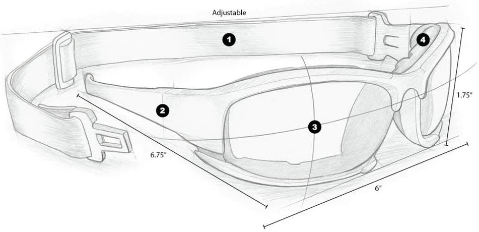 Epoch® Black Hybrid Adult Sunglasses - Amber Lens, EE3372 Sunglasses & Goggles 5 Epoch® Black Hybrid Adult Sunglasses - Amber Lens, EE3372 Sunglasses & Goggles