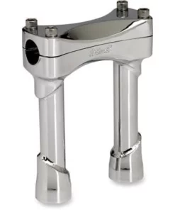 Parts Unlimited Biltwell® Chrome 6" Murdock Handlebar Risers, 0602-0659