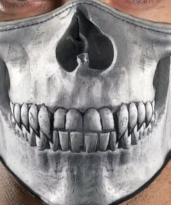 Hair Glove® Skull Jaw Face Mask Set, 53219 Facemasks