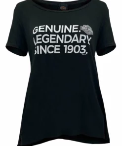 Superstition Harley-Davidson Harley-Davidson® Women's Dusty Journey Short Sleeve Tee, Black Dealership T-Shirts