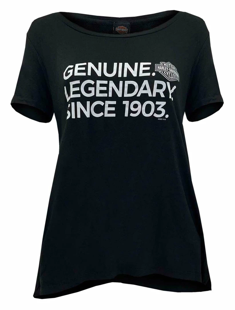 Superstition Harley-Davidson Harley-Davidson® Women's Dusty Journey Short Sleeve Tee, Black Dealership T-Shirts 3 Superstition Harley-Davidson Harley-Davidson® Women's Dusty Journey Short Sleeve Tee, Black Dealership T-Shirts