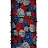 Facemasks Hair Glove® RWB Roses EZ Tube Multifunctional Facemask/Headwrap 54057