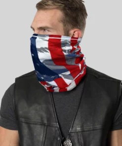 Hair Glove® RWB Patriotic Lightweight EZ Tube Multifunctional Headwear 54806 Accessories