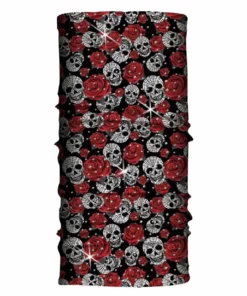 Hair Glove® Day Of The Dead Soaker Series Multifunctional Headwrap/Facemask