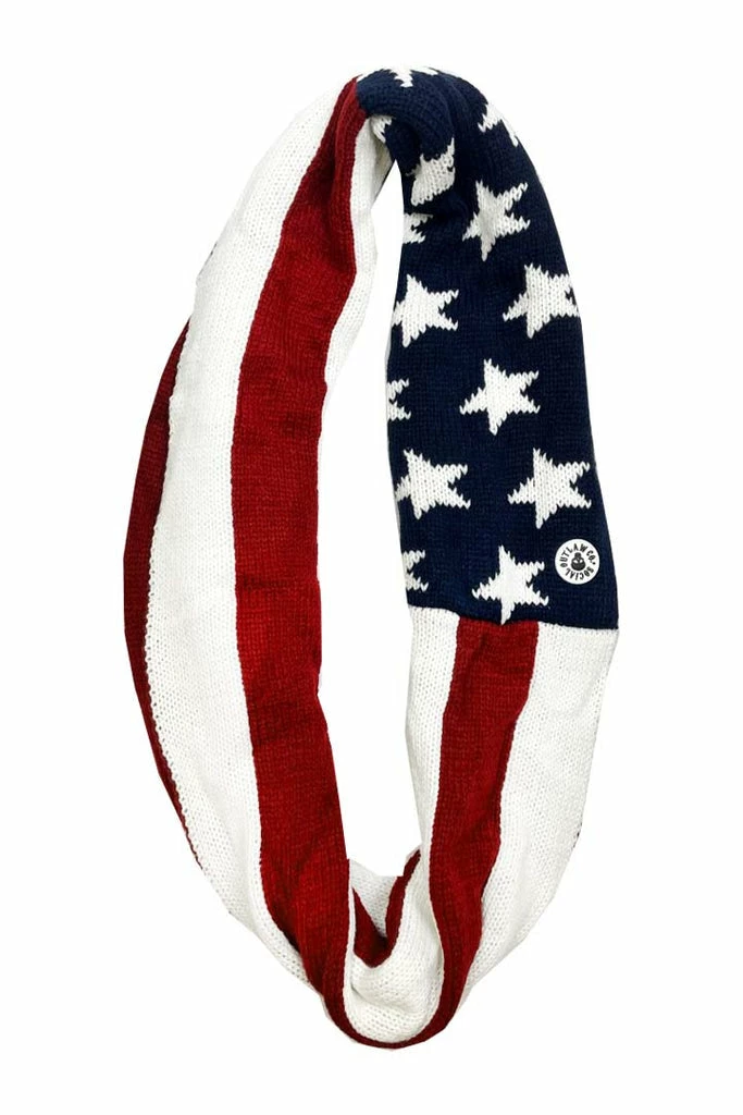 Accessories Hair Glove® Stars And Stripes Reversible Double Layered Infinity Scarf 4 Accessories Hair Glove® Stars And Stripes Reversible Double Layered Infinity Scarf