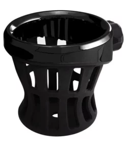 Parts Unlimited CIRO® Black Motorcycle Drink Holder For 1-1/4" Handlebars, 0636-0086