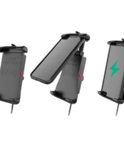 RAM Mounting Systems Phone Holders RAM Mount® Quick-Grip™ Waterproof Wireless Charging Phone Holder, 0636-0169 7 RAM Mounting Systems Phone Holders RAM Mount® Quick-Grip™ Waterproof Wireless Charging Phone Holder, 0636-0169