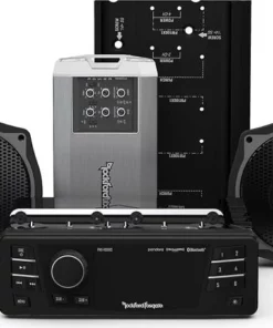 Audio & Batteries Rockford Fosgate® Stage 2 Audio Kit For 1998-2013 Harley-Davidson Street Glide & Electra Glide, HD9813SG-STAGE2