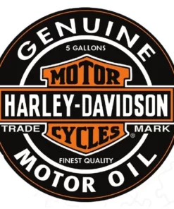 Dart World Kids Harley-Davidson® Motor Oil Round 1000 Piece Puzzle, DW6022