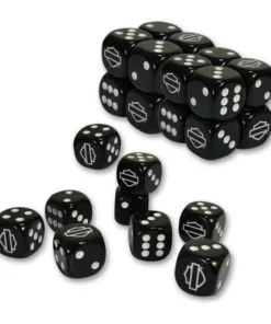 Dart World Harley-Davidson® Bar & Shield Black Single Dice