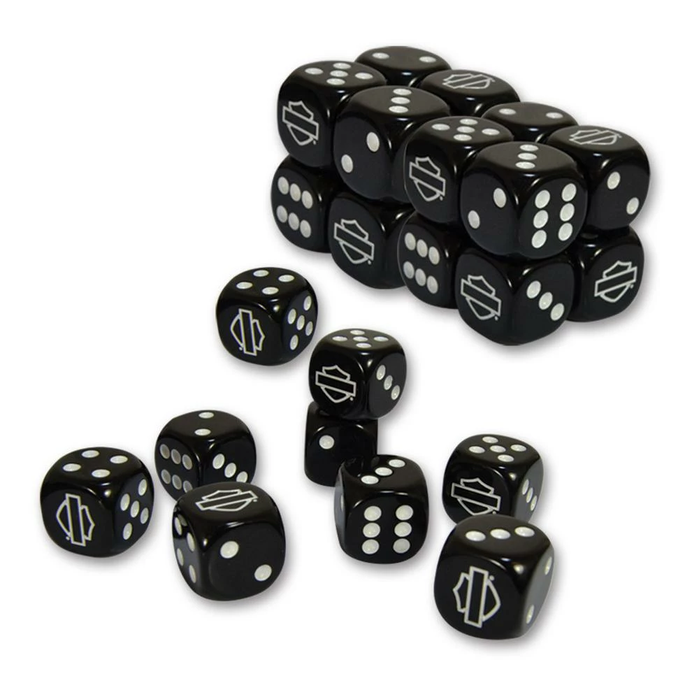 Dart World Harley-Davidson® Bar & Shield Black Single Dice 3 Dart World Harley-Davidson® Bar & Shield Black Single Dice