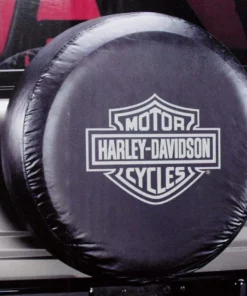 Plasticolor Harley-Davidson® Gray Bar & Shield Spare Tire Cover, 795
