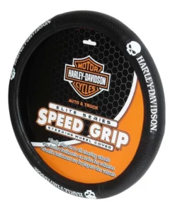 Plasticolor Harley-Davidson® Willie G Skull Speed Grip Steering Wheel Cover, 6646 Auto & Garage