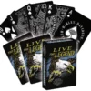 Dart World Gaming Harley-Davidson® Live The Legend Eagle Standard Size Playing Card Deck, DW630