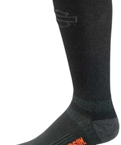 Footwear Harley-Davidson Wolverine Men's Comfort Cruiser Wicking Riding Socks D99203170