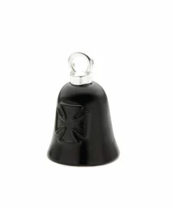 Hair Glove® Matte Black Biker Cross Ride Bell, 62018 Ride Bells