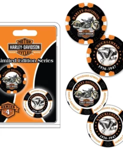 Dart World Harley-Davidson® Collector's Series 4 - Poker Chips, 6704