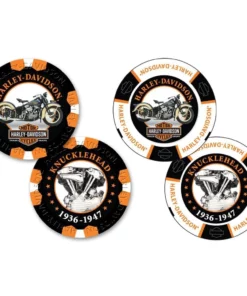Dart World Harley-Davidson® Collector's Series 4 - Poker Chips, 6704