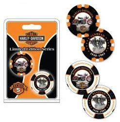 Dart World Home Harley-Davidson® Collector's Series 5 - Poker Chips, 6705