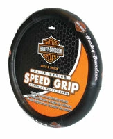 Plasticolor Harley-Davidson® Bar & Shield Speed Elite Grip Steering Wheel Cover, 6733 Auto & Garage