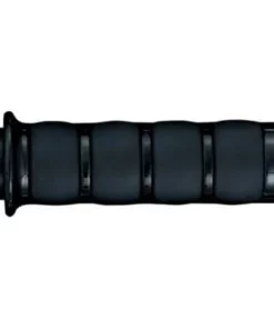 Kuryakyn® Black ISO-Grips, 0630-1048 Hand & Foot Controls