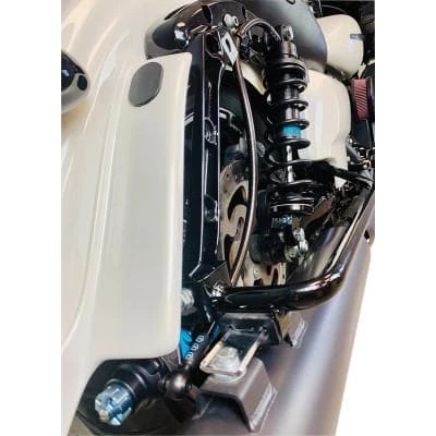 Parts Unlimited Legend Suspension® REVO ARC Remote Reservoir Shocks - Standard - Black - 13", 1310-1886 3 Parts Unlimited Legend Suspension® REVO ARC Remote Reservoir Shocks - Standard - Black - 13", 1310-1886