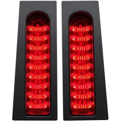 LED Lighting Custom Dynamics® Saddlebag Lights Gloss Black/Smoke ProBEAM Fillerz, 2040-2158 4 LED Lighting Custom Dynamics® Saddlebag Lights Gloss Black/Smoke ProBEAM Fillerz, 2040-2158