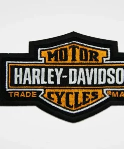 Symbol Arts Harley-Davidson® Elongated Bar & Shield Patch, Small