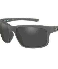 Wiley X Harley-DavidsonĀ® Men's Twin Sunglasses, Smoke Gray Lenses & Matte Gray Frames Sunglasses & Goggles