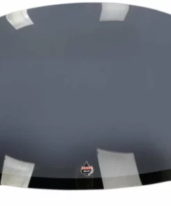 Klock Werks® Pro Touring Flare Windshield - Dark Smoke, 2310-0584