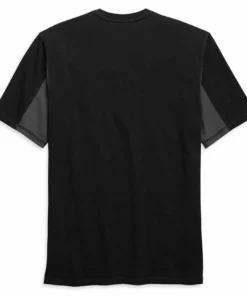 Harley-Davidson® Men's Copper-Block Short Sleeve Henley Shirt, 99082-20VM