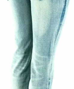 Pants & Chaps Platinum Plush® Women's Badass Skull Rhinestone Denim Boot Cut Jeans, Style #4021