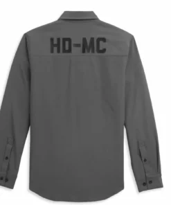 Harley-Davidson® Men's HD-MC Logo Long Sleeve Shirt, 96341-21VM