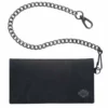 American Accessories Wallets & Chains Harley-Davidson® Men's Bar & Shield Black Leather Trucker Wallet W/ Chain
