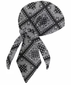 TAW Gear® Black & White Bandana Squares Headwrap Accessories
