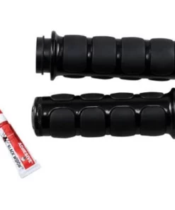 Kuryakyn® Black ISO-Grips, 0630-1048 Hand & Foot Controls