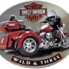 Ande Rooney Home Harley Davidson® Wild & Three Embossed Tin Sign 2011341