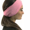 Misc Accessories Ponytail Ear Warmer Headband, Pink