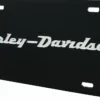 Chroma Harley-Davidson® H-D Text Acrylic Black Front License Plate CG2016 Auto & Garage 2 Chroma Harley-Davidson® H-D Text Acrylic Black Front License Plate CG2016 Auto & Garage