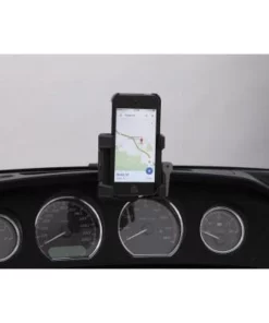 Parts Unlimited Bike Ciro® Smartphone/GPS Holder — Fairing Mount Without Charger - Black, 4402-0605