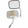 Drag Specialties® Live To Ride Custom Mirrors - Gold - Pair, 0640-0476