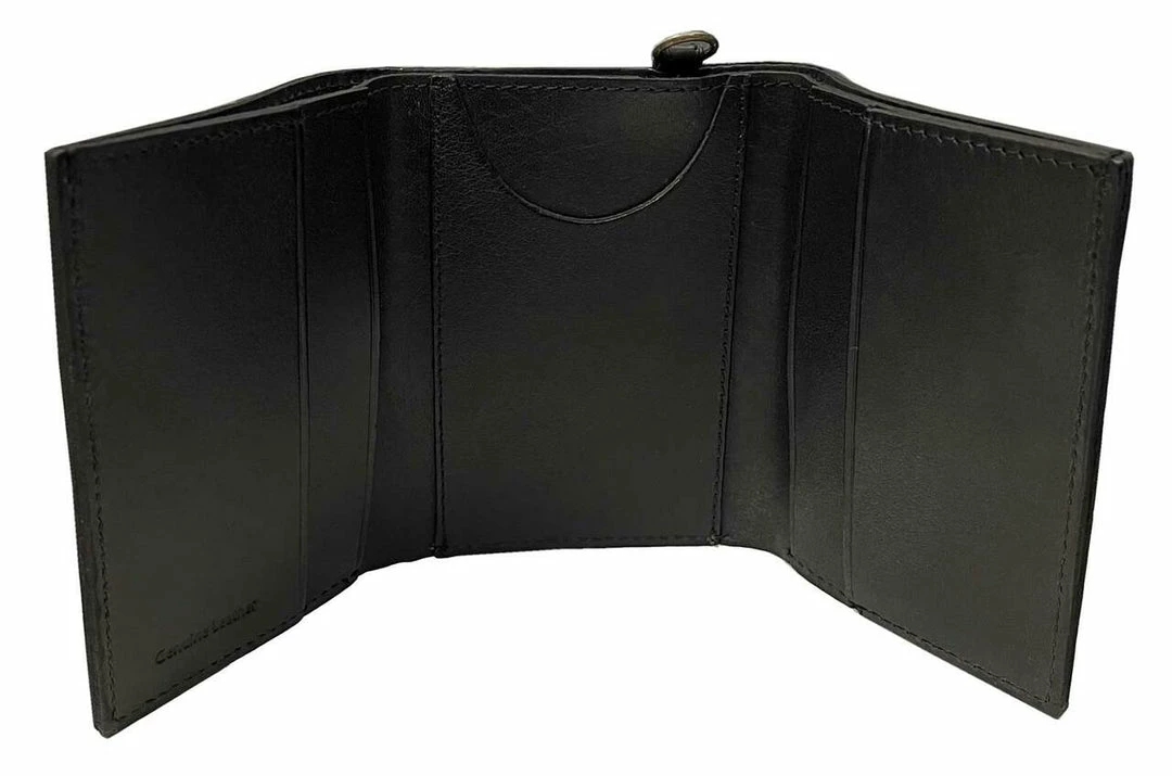 American Accessories Harley-Davidson® Men's Traditional B&S Tri-Fold Genuine Leather Wallet - Black Wallets & Chains 4 American Accessories Harley-Davidson® Men's Traditional B&S Tri-Fold Genuine Leather Wallet - Black Wallets & Chains