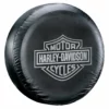 Plasticolor Harley-Davidson® Gray Bar & Shield Spare Tire Cover, 795