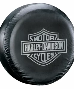 Plasticolor Harley-Davidson® Gray Bar & Shield Spare Tire Cover, 795
