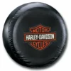 Plasticolor Auto & Garage Harley-Davidson® Orange Bar & Shield Tire Cover, 796